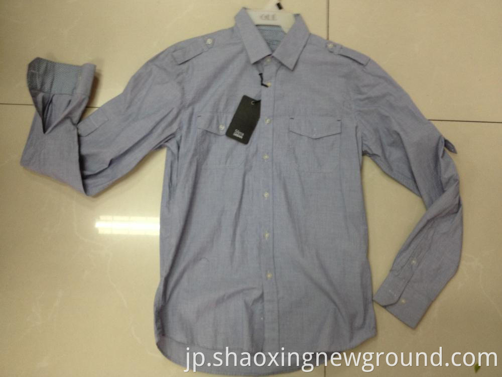 breathable cotton men's shirt